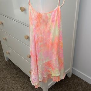 4SI3NNA anthropologie tie dye wrap skirt